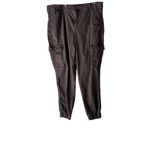 Kuhl Women's Size 14 REG Gray Cargo Jogger Pants Casual Comfort Utility Outdoor